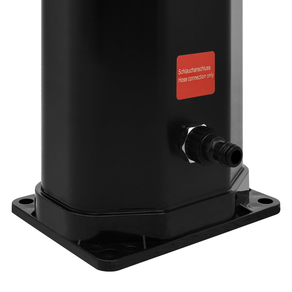 Solardusche Mit Duschkopf Und Wasserhahn 35 L