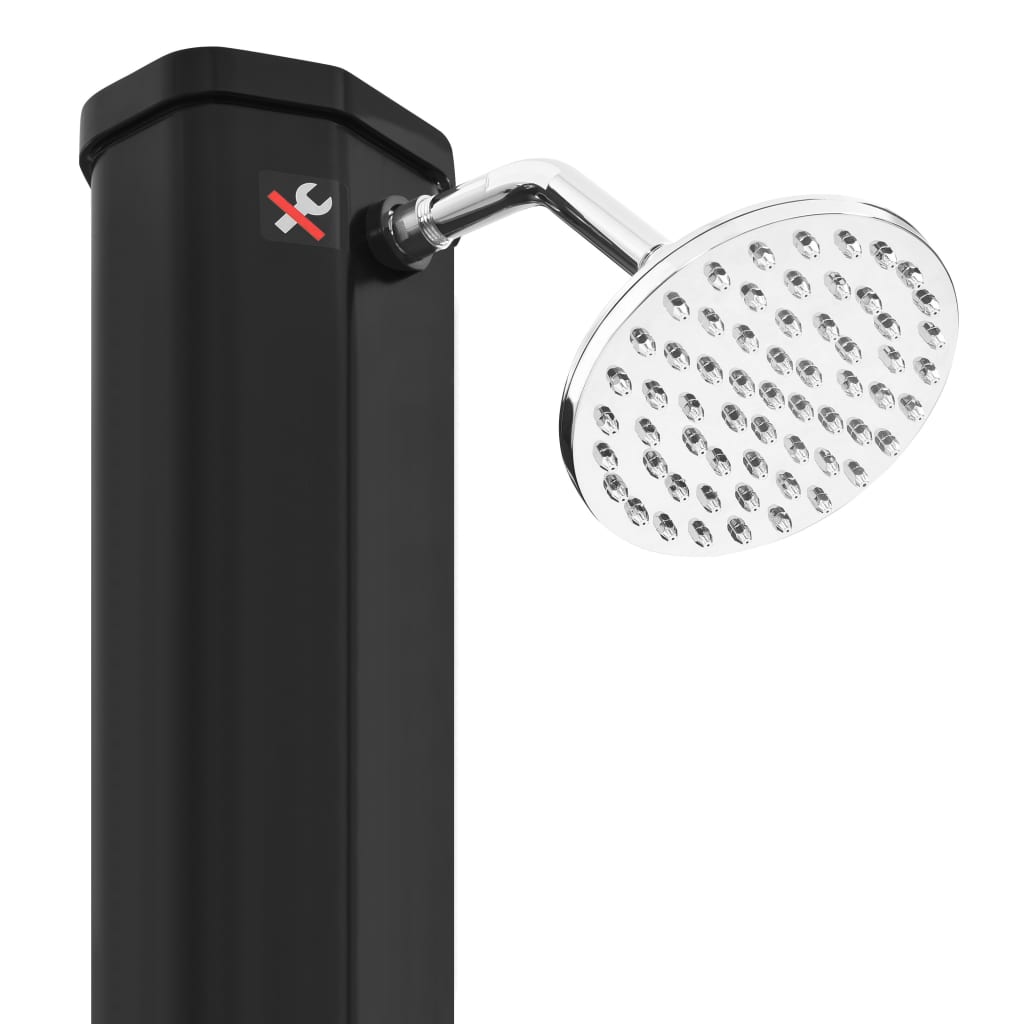 Solardusche Mit Duschkopf Und Wasserhahn 35 L