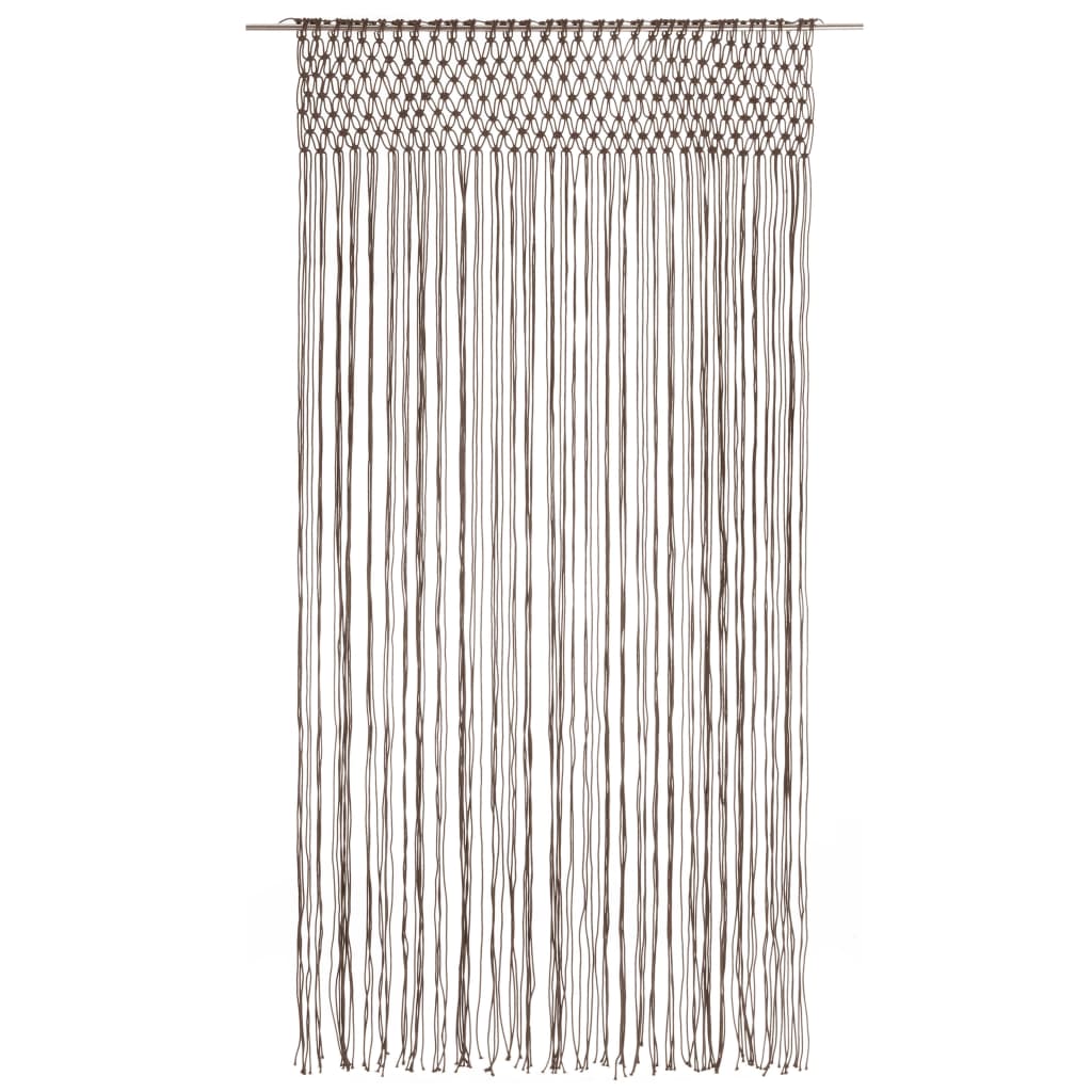 Makramee Vorhang 140X240 Cm Baumwolle