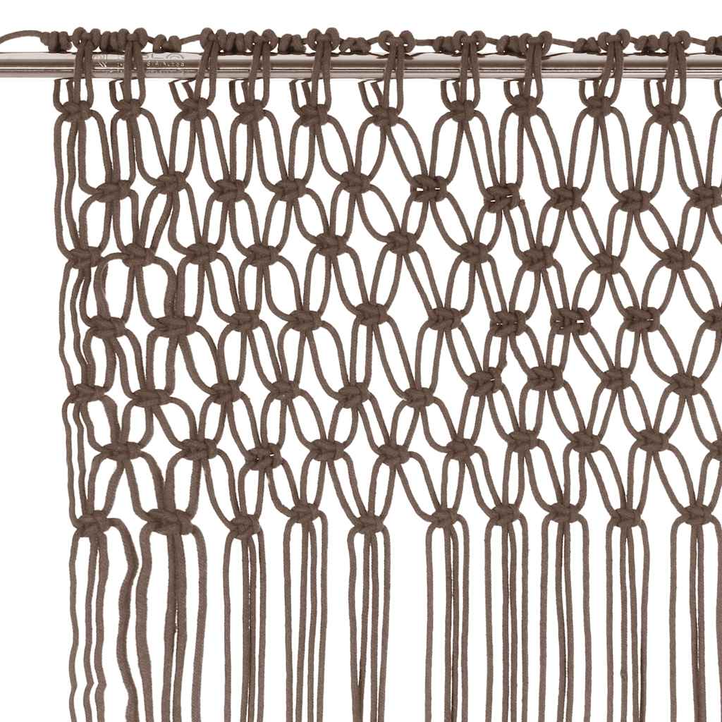 Makramee Vorhang 140X240 Cm Baumwolle
