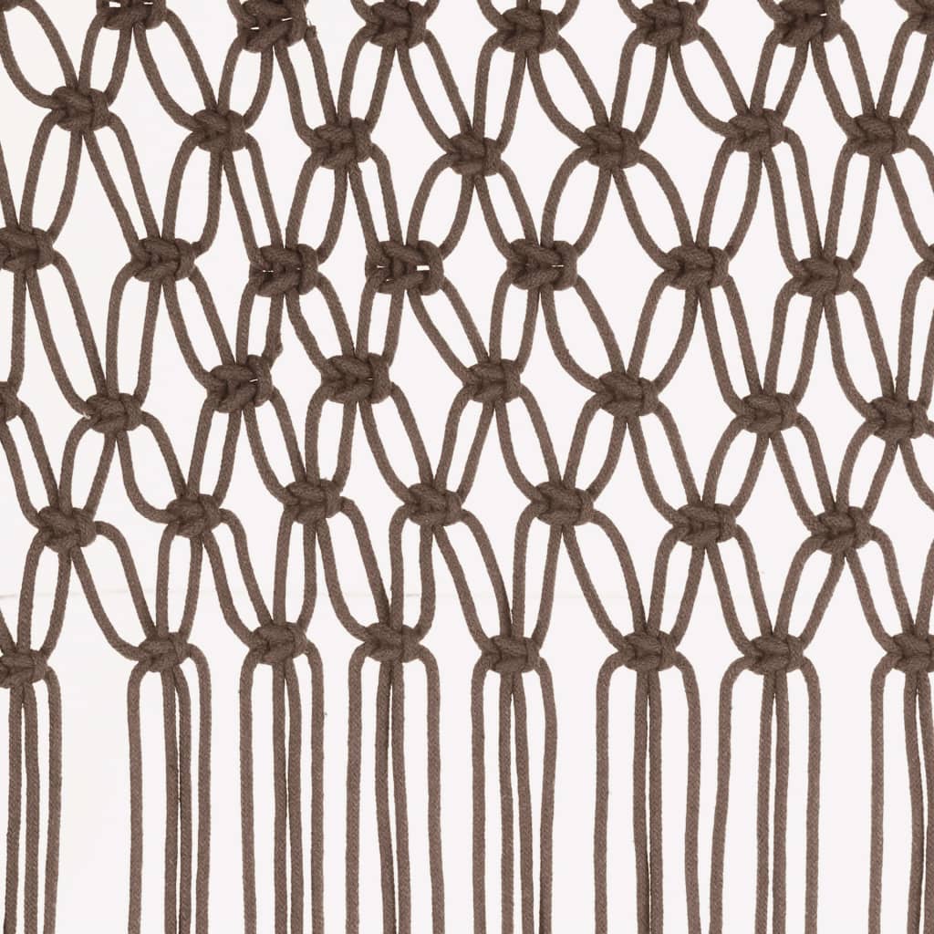 Makramee Vorhang 140X240 Cm Baumwolle