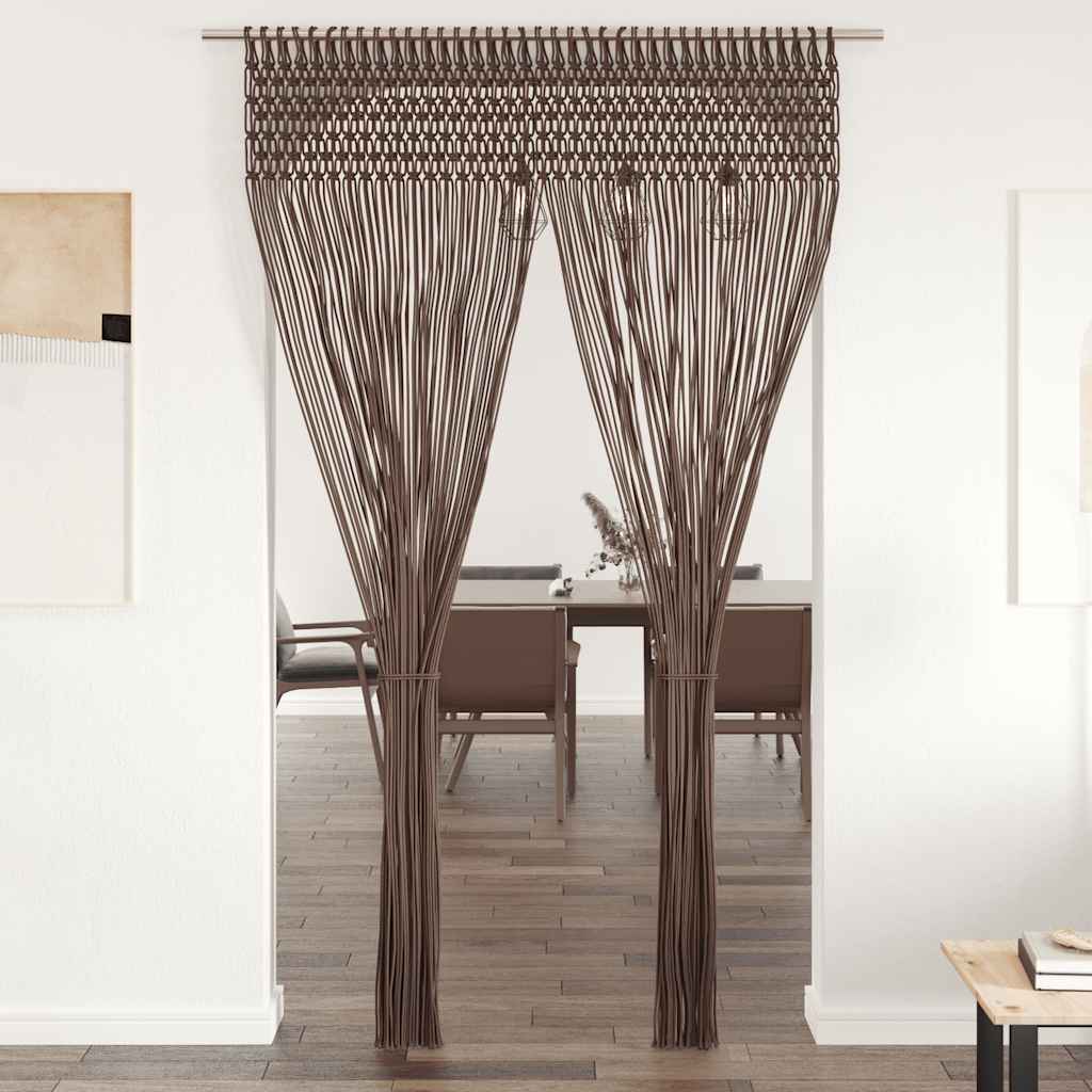 Makramee Vorhang 140X240 Cm Baumwolle