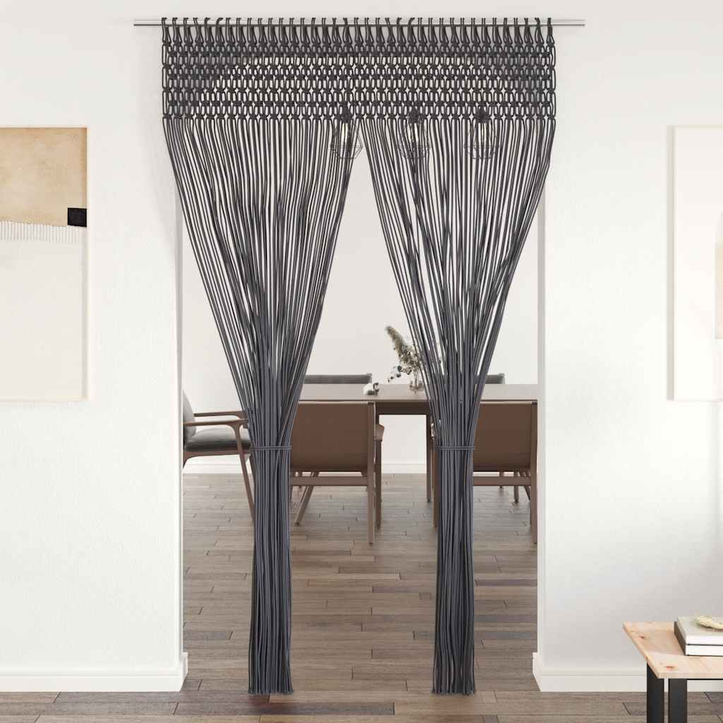 Makramee Vorhang 140X240 Cm Baumwolle