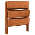 Pflanzkübel Klappbar 60X14X75 Cm Massivholz Tanne