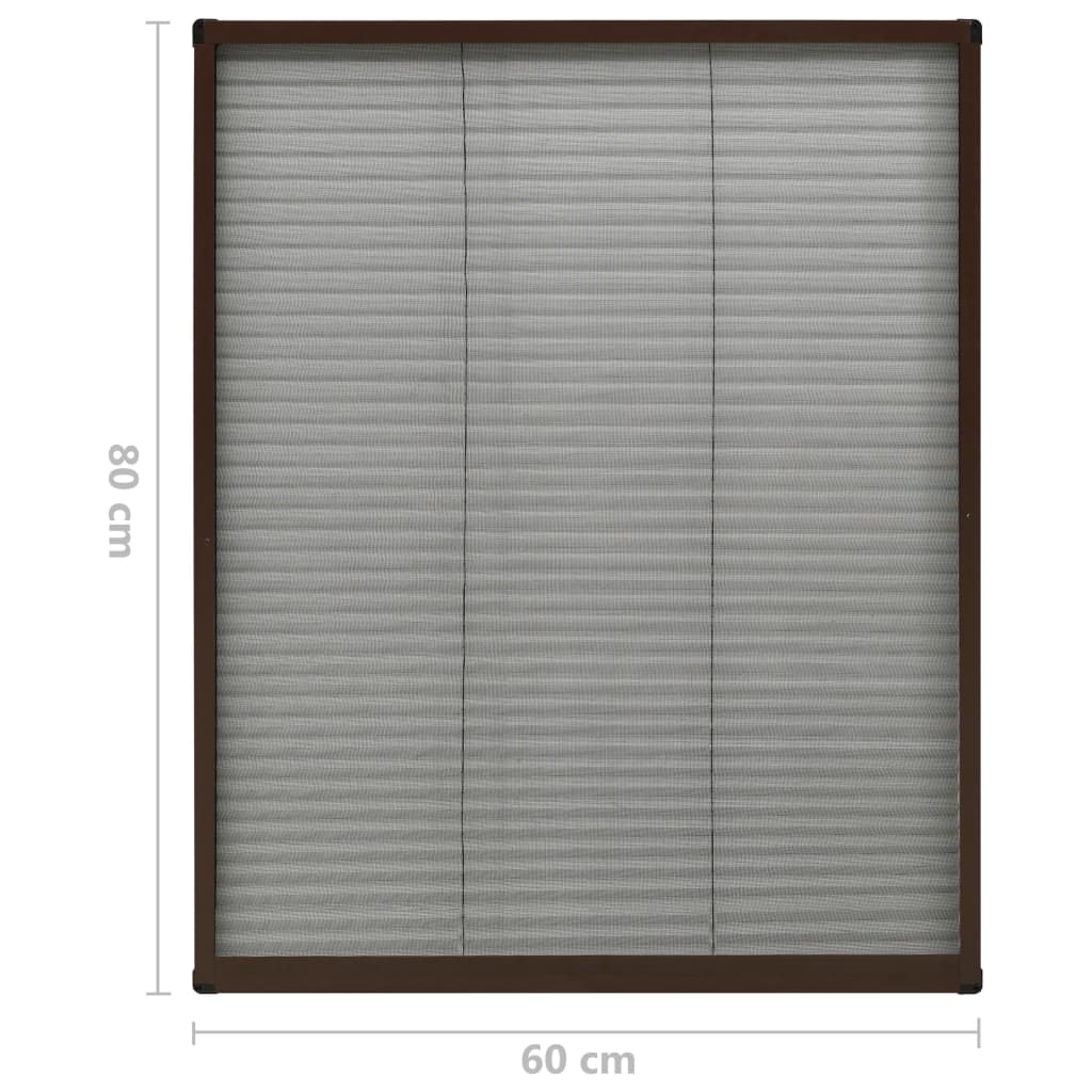 Insektenschutz-Plissee Für Fenster Aluminium