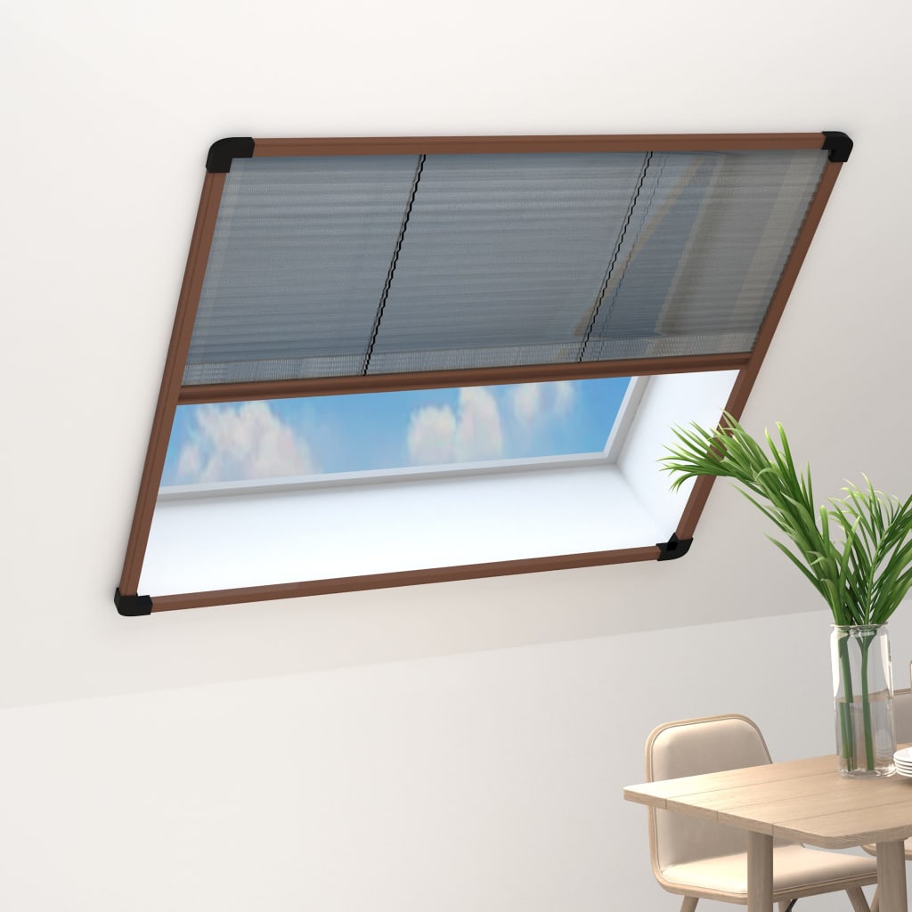 Insektenschutz-Plissee Für Fenster Aluminium