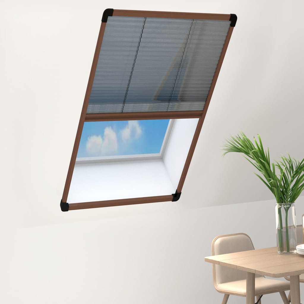 Insektenschutz-Plissee Für Fenster Aluminium