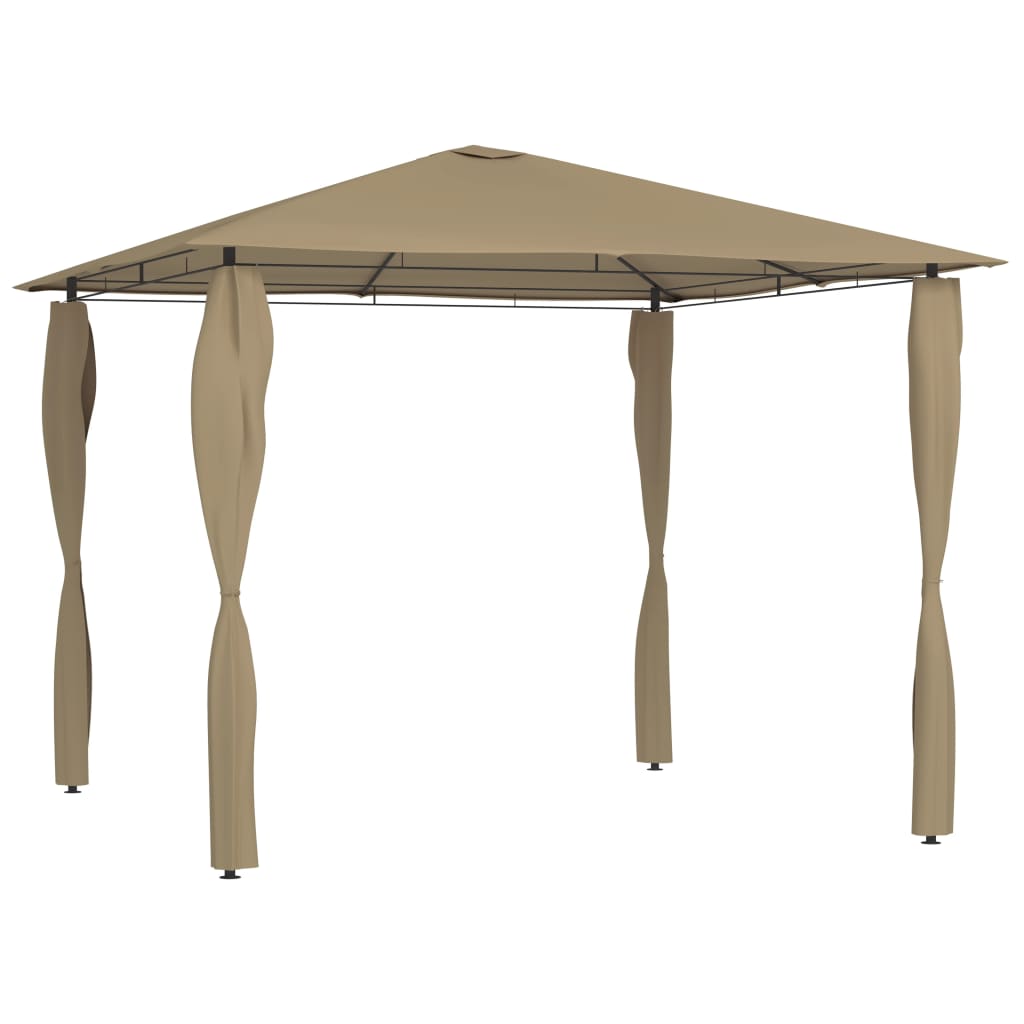 Pavillon 3X4X2,6 M 160 G/M² Taupe