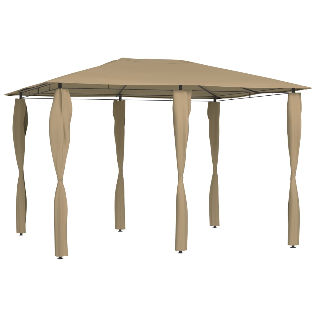 Pavillon 3X4X2,6 M 160 G/M² Taupe