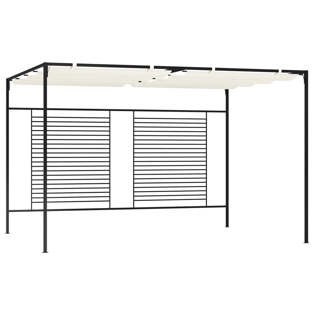 Pavillon Mit Ausziehbarem Dach 4X3X2,3 M 180 G/M²
