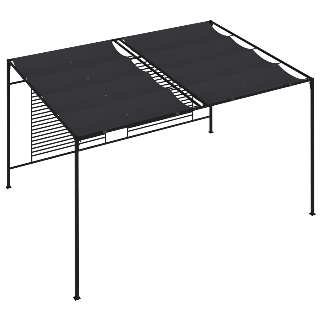 Pavillon Mit Ausziehbarem Dach 4X3X2,3 M 180 G/M²