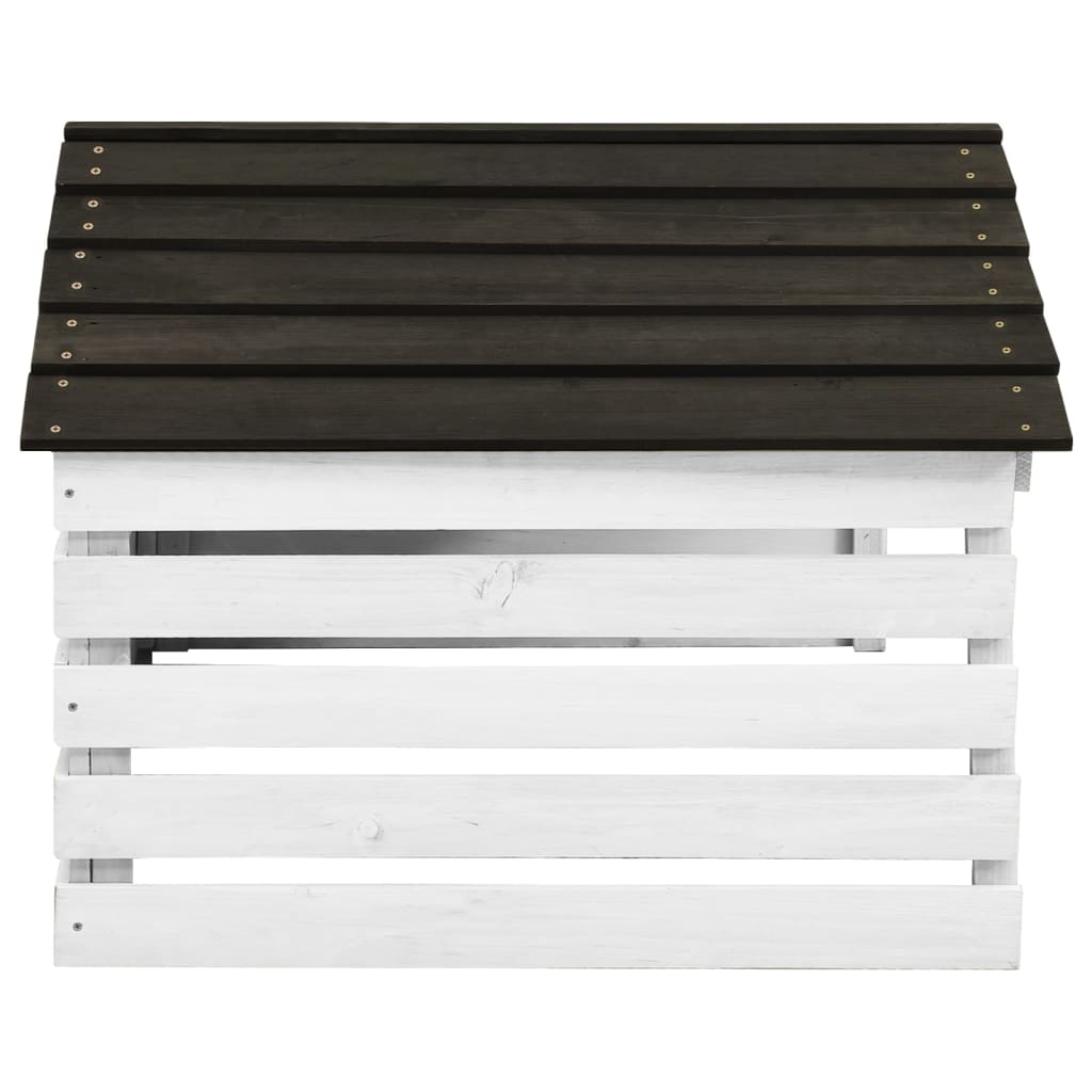 Mähroboter-Garage 78X74X54 Cm Tannenholz