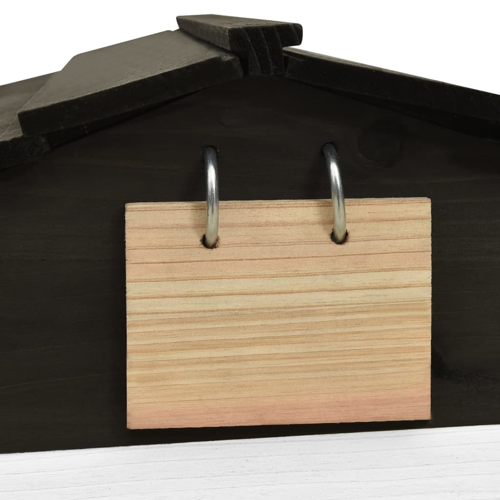 Mähroboter-Garage 78X74X54 Cm Tannenholz