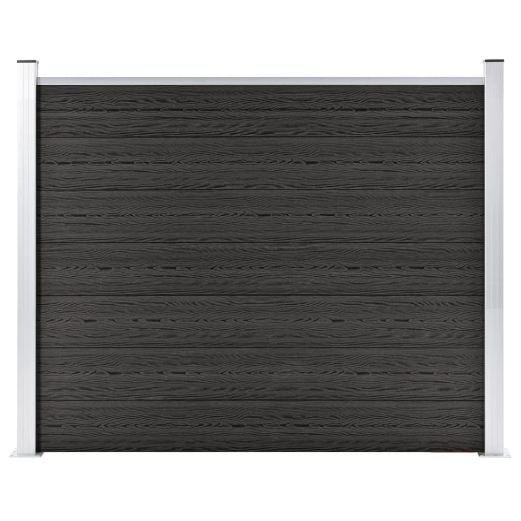 Zaunelement Set Wpc 699X146 Cm