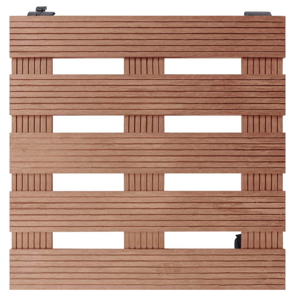Pflanzenroller 2 Stk. 30X30X7,5 Cm Wpc