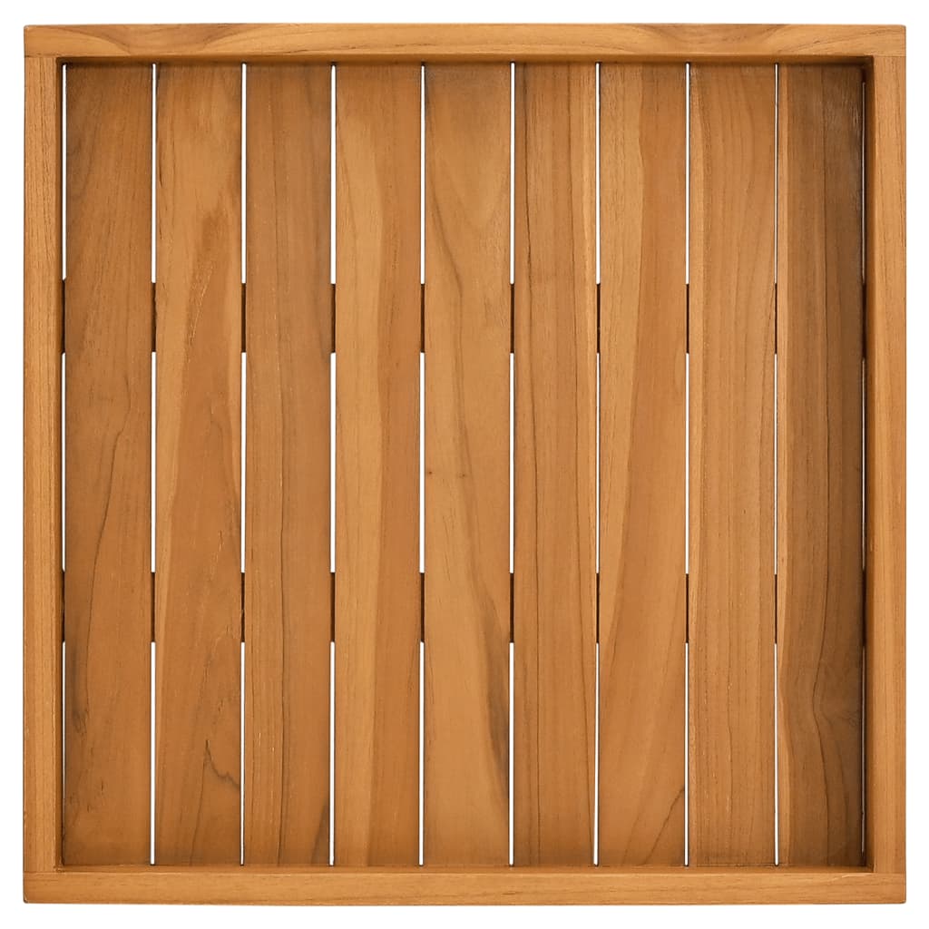 Serviertablett Massivholz Teak