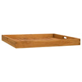 Serviertablett Massivholz Teak