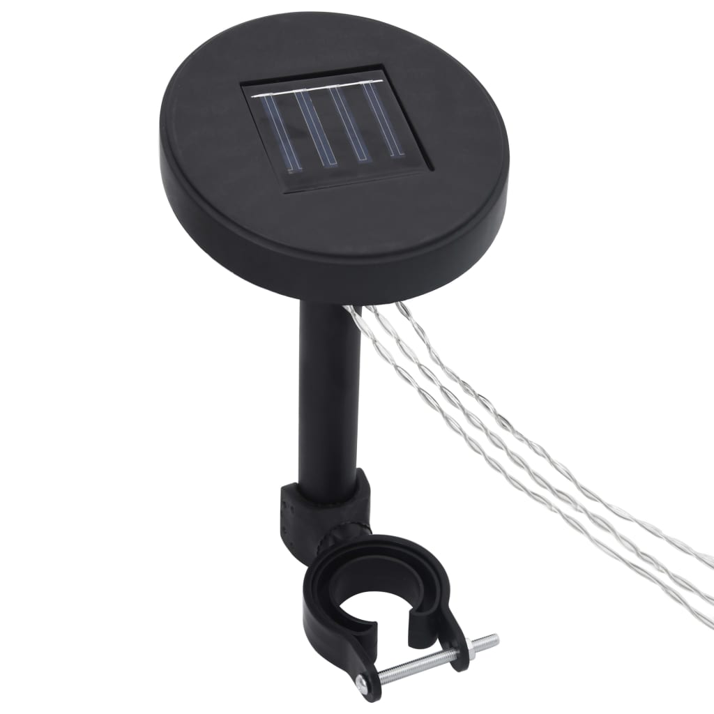 Pavillon-Led-Lichterketten Mit Solarpanel