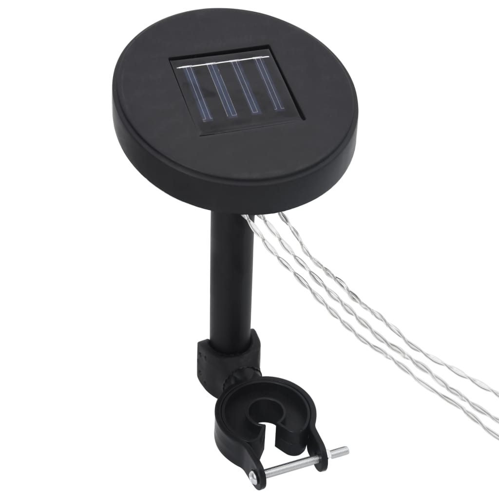 Pavillon-Led-Lichterketten Mit Solarpanel