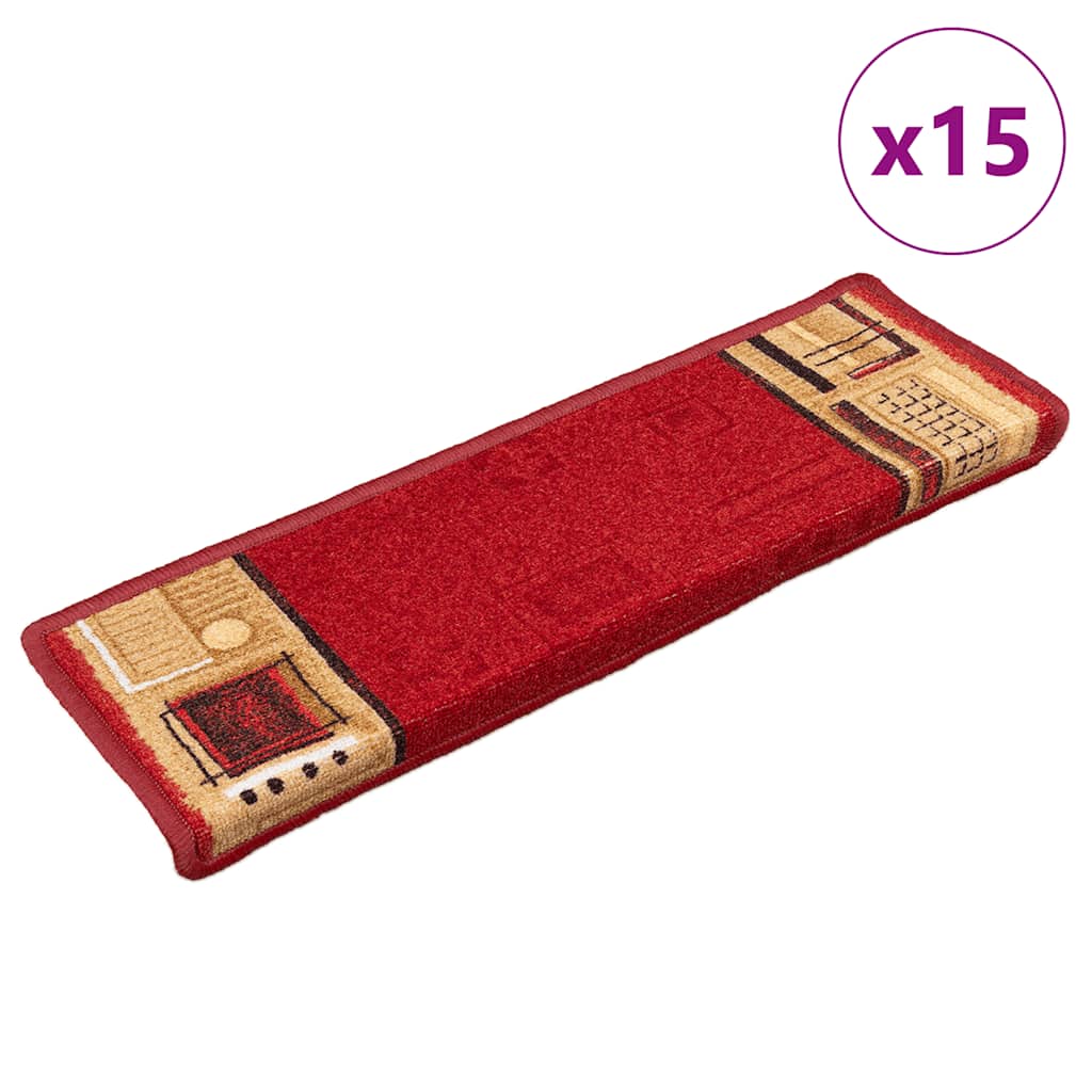 Treppenmatten Selbstklebend 15 Stk. 65X21X4 Cm