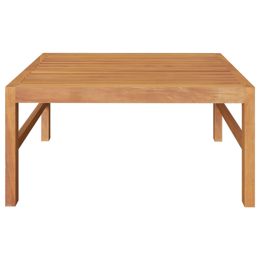 3-Tlg. Garten-Lounge-Set Mit Kissen Teakholz