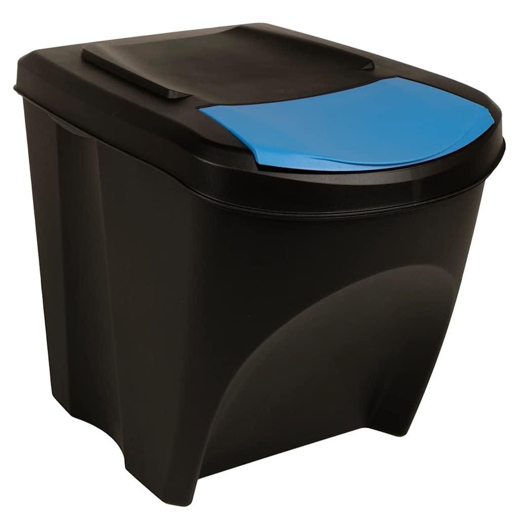 Stapelbare Mülleimer 3 Stk. 75 L