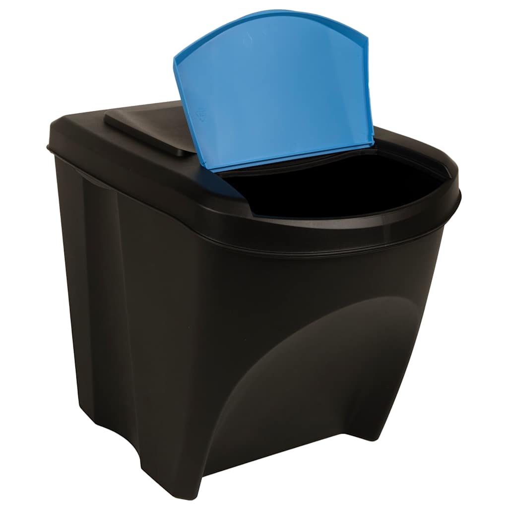 Stapelbare Mülleimer 3 Stk. 75 L