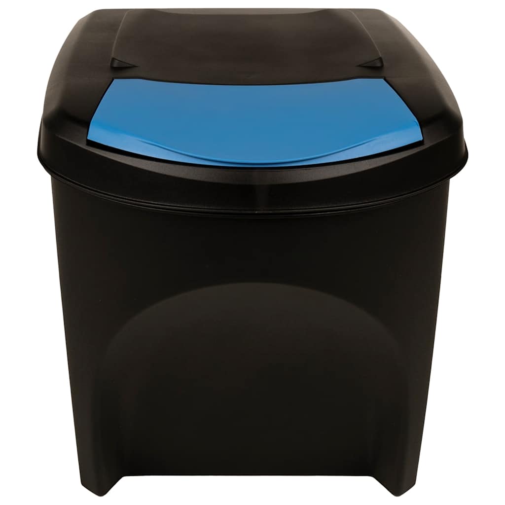 Stapelbare Mülleimer 3 Stk. 75 L