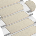 Stufenmatten 15 Stk. 65X21X4 Cm Rechteckiger Rand