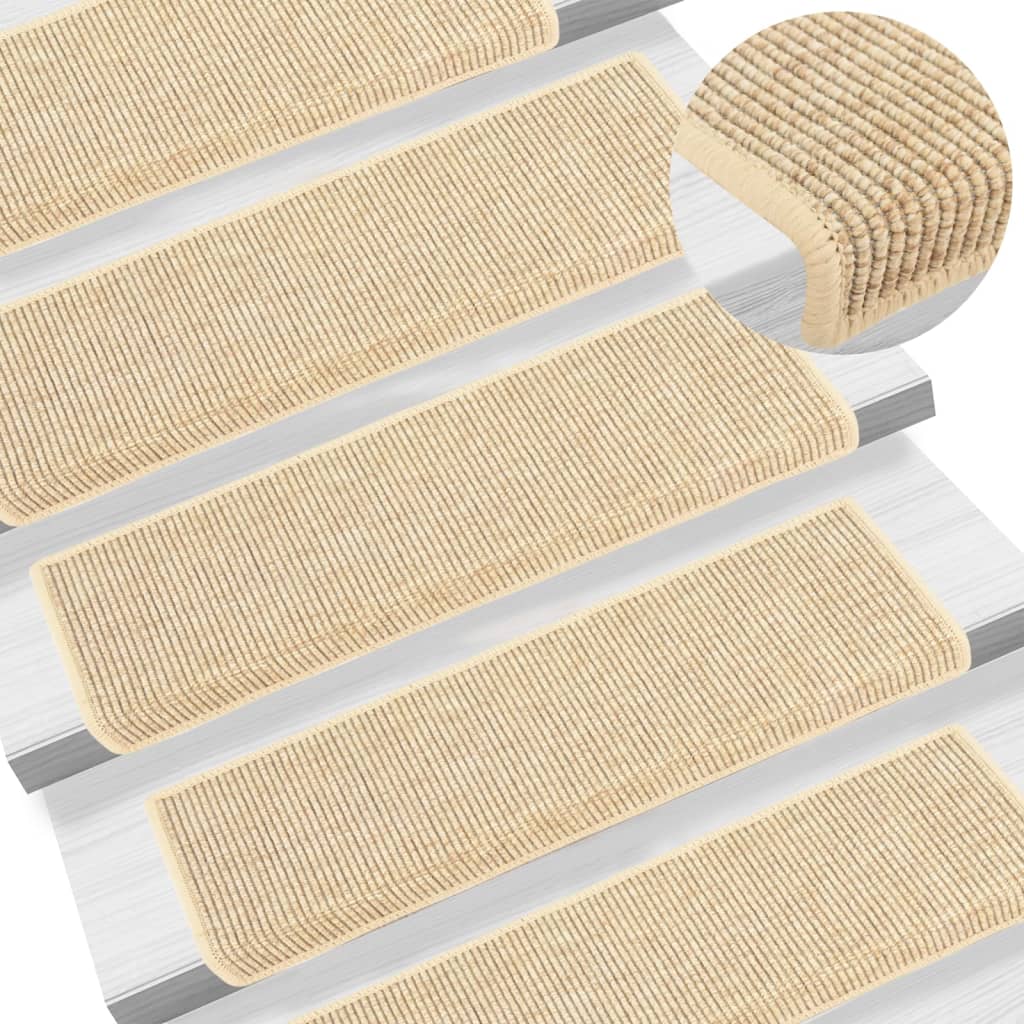 Stufenmatten 15 Stk. 65X21X4 Cm Rechteckiger Rand
