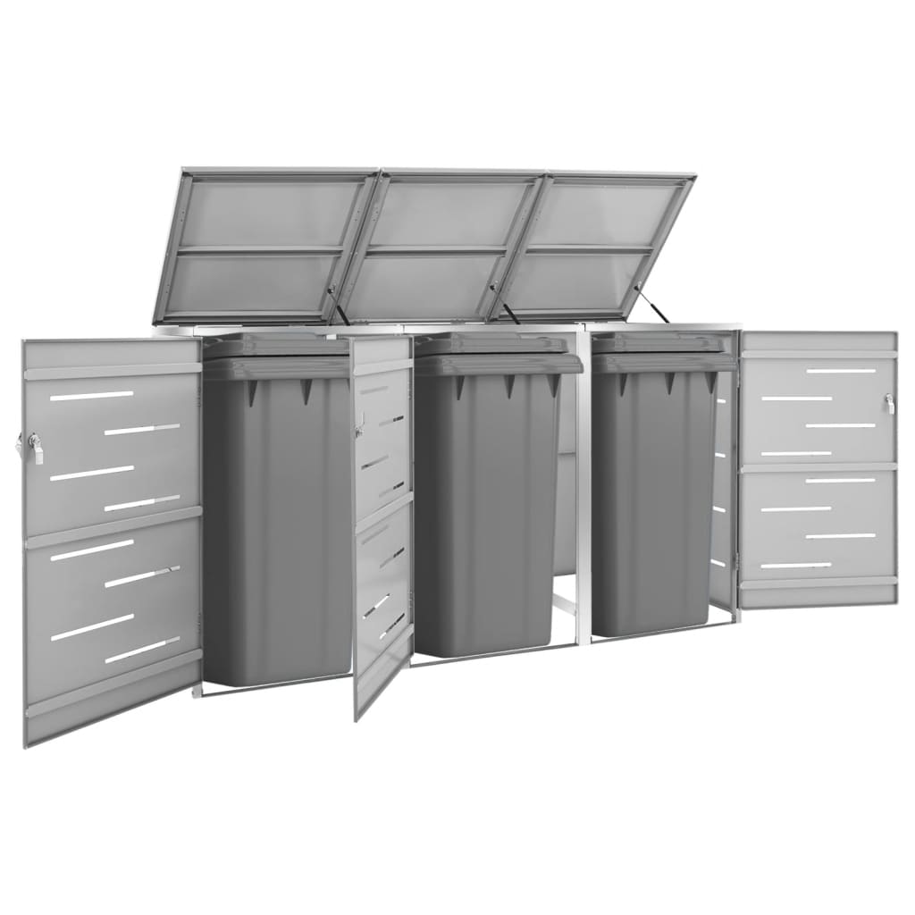 Mülltonnenbox Für 69X77,5X112,5 Cm Edelstahl