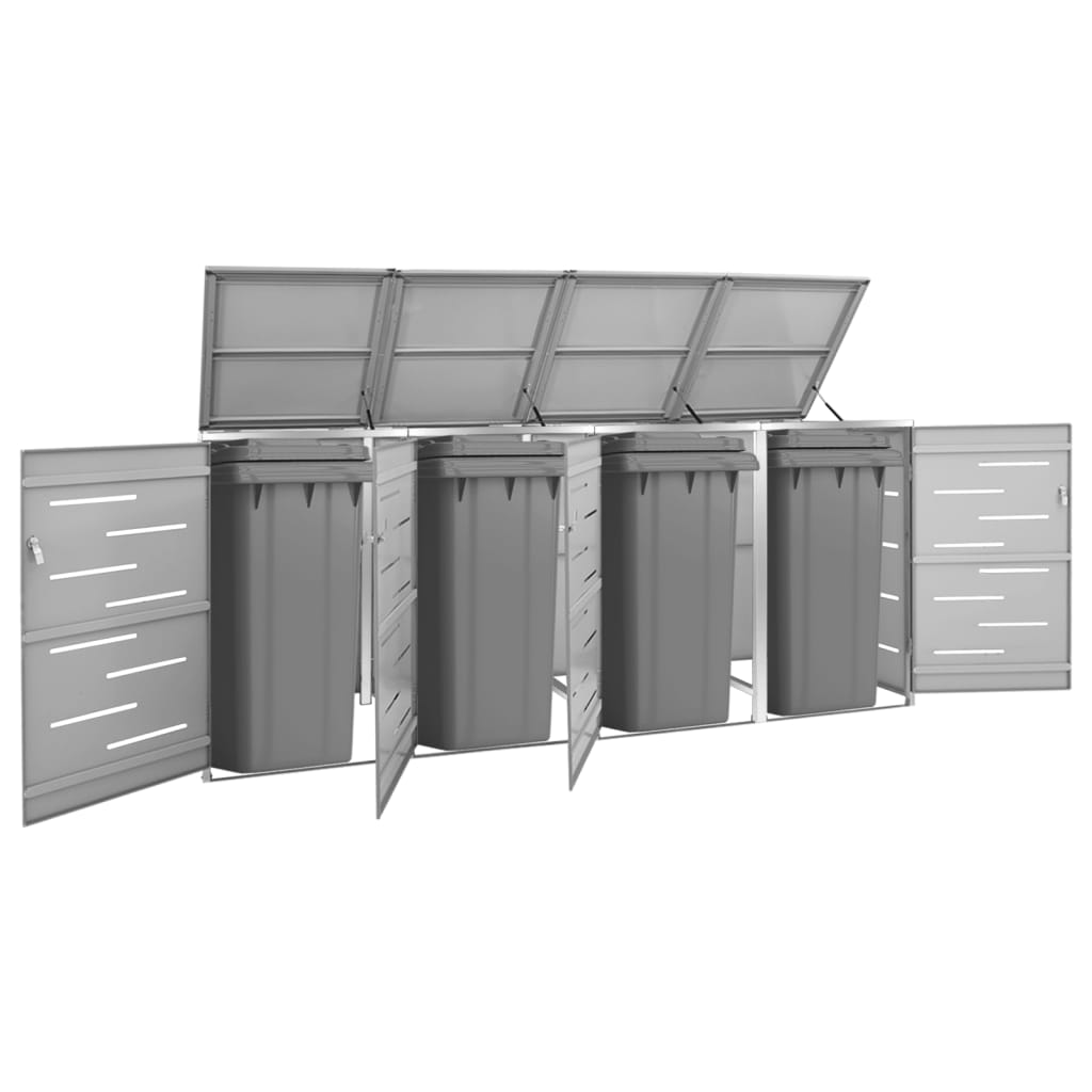 Mülltonnenbox Für 69X77,5X112,5 Cm Edelstahl