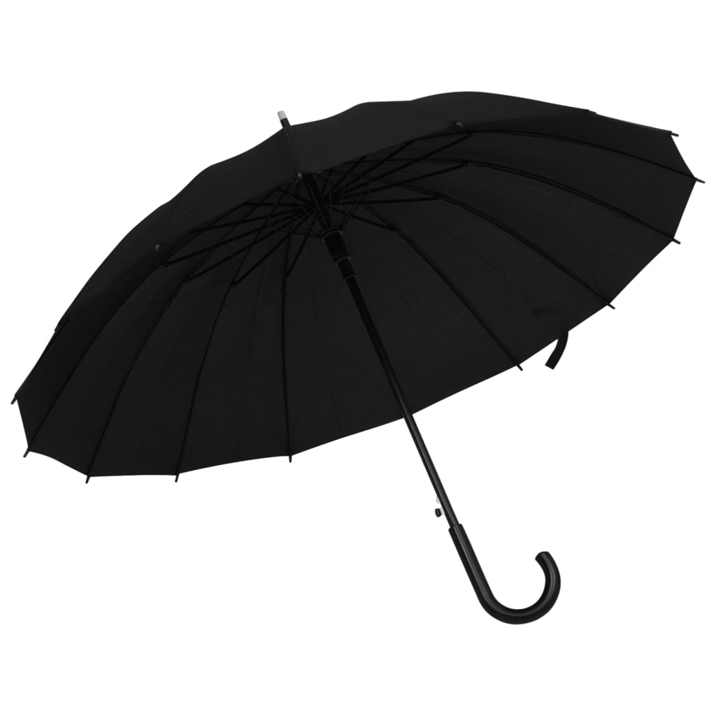 Regenschirm Automatisch Schwarz 120 Cm