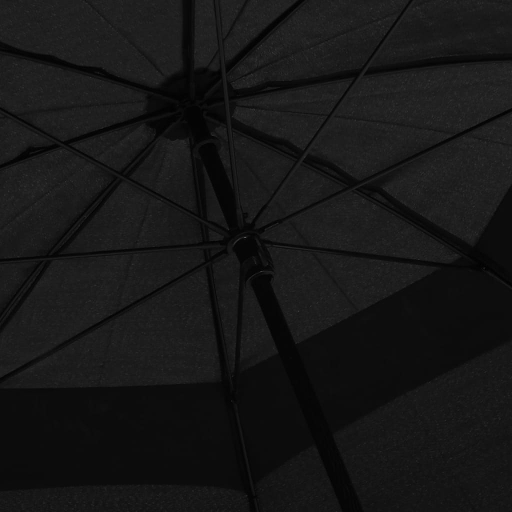 Regenschirm Schwarz 130 Cm