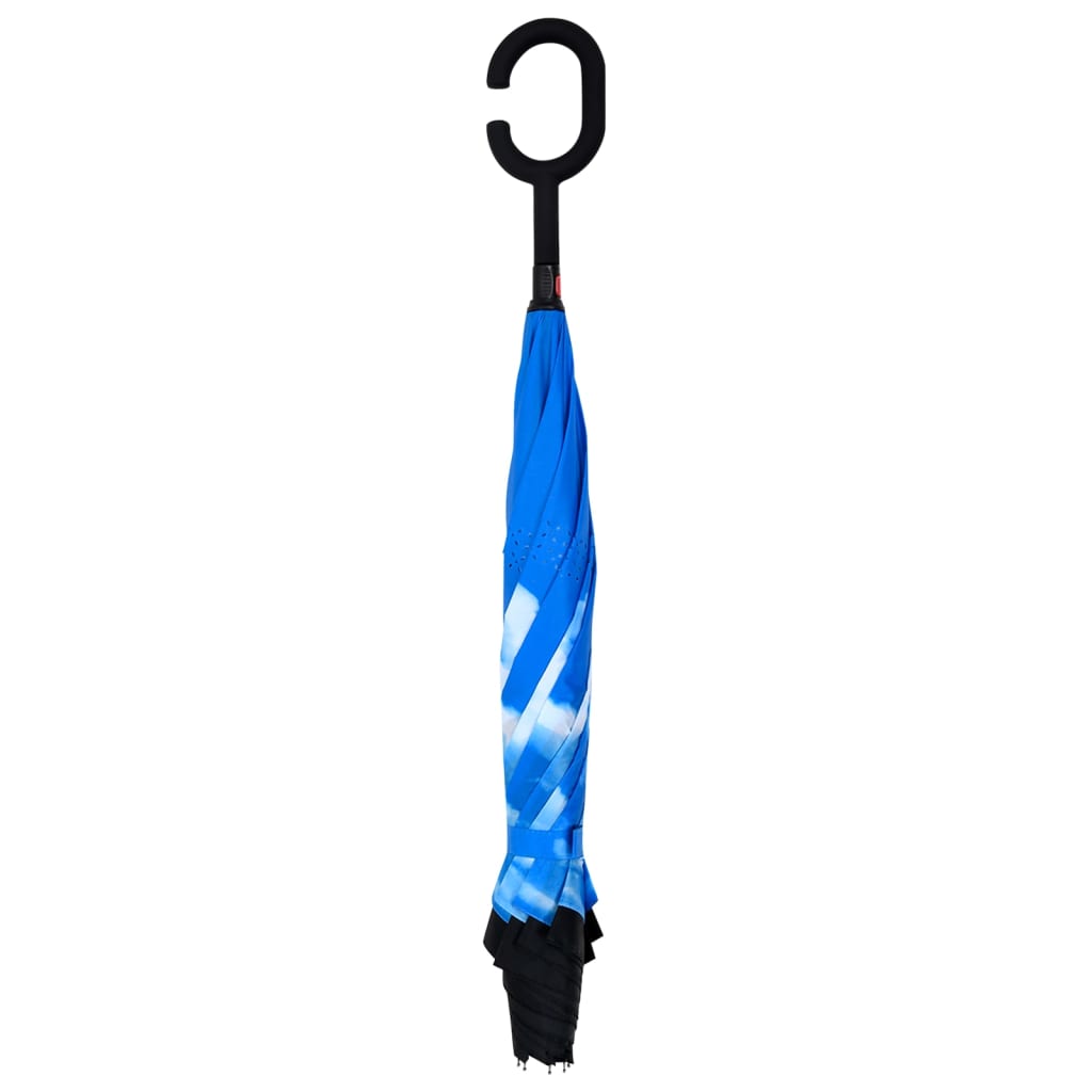 Regenschirm C-Griff Schwarz 108 Cm