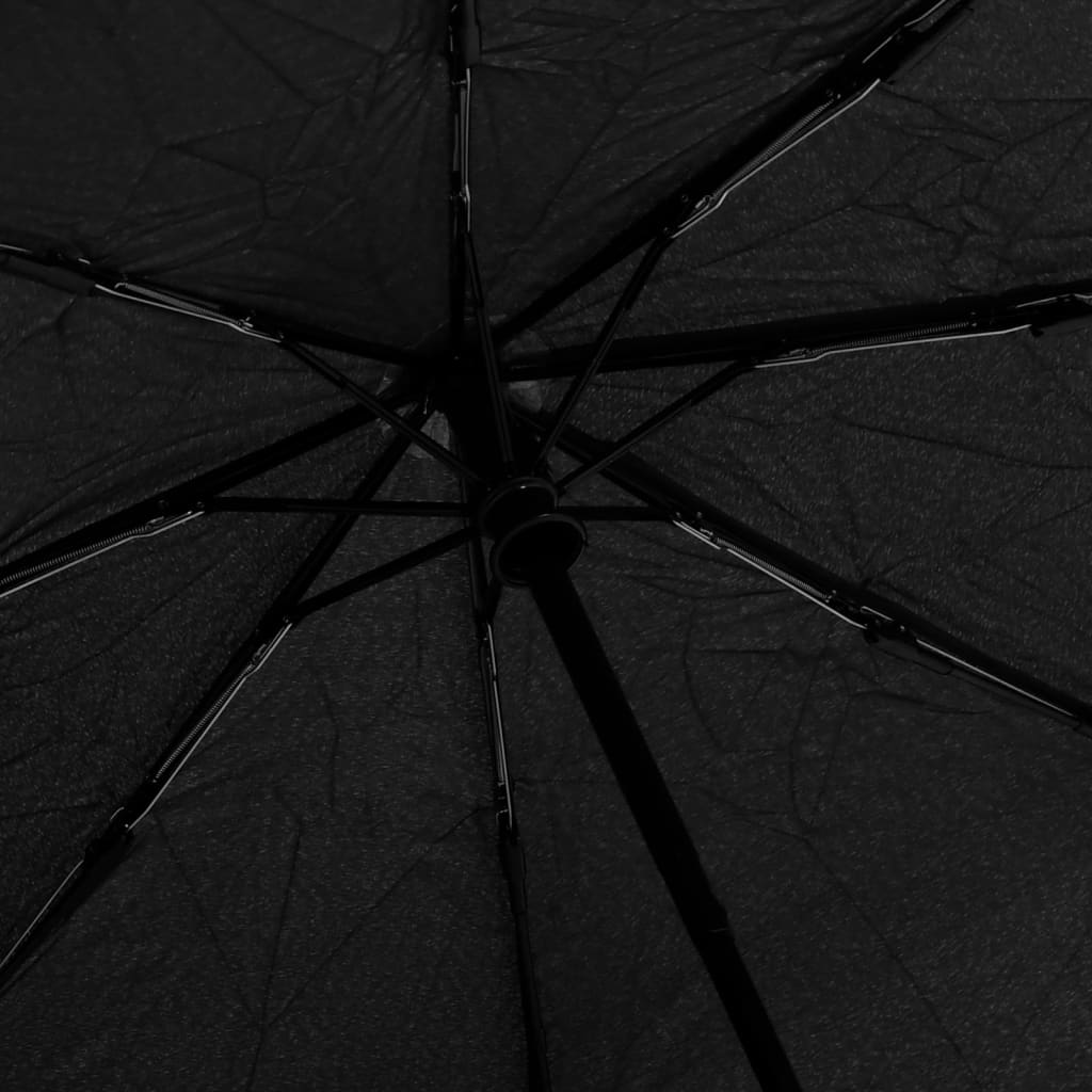 Faltbarer Regenschirm Automatisch Schwarz 95 Cm