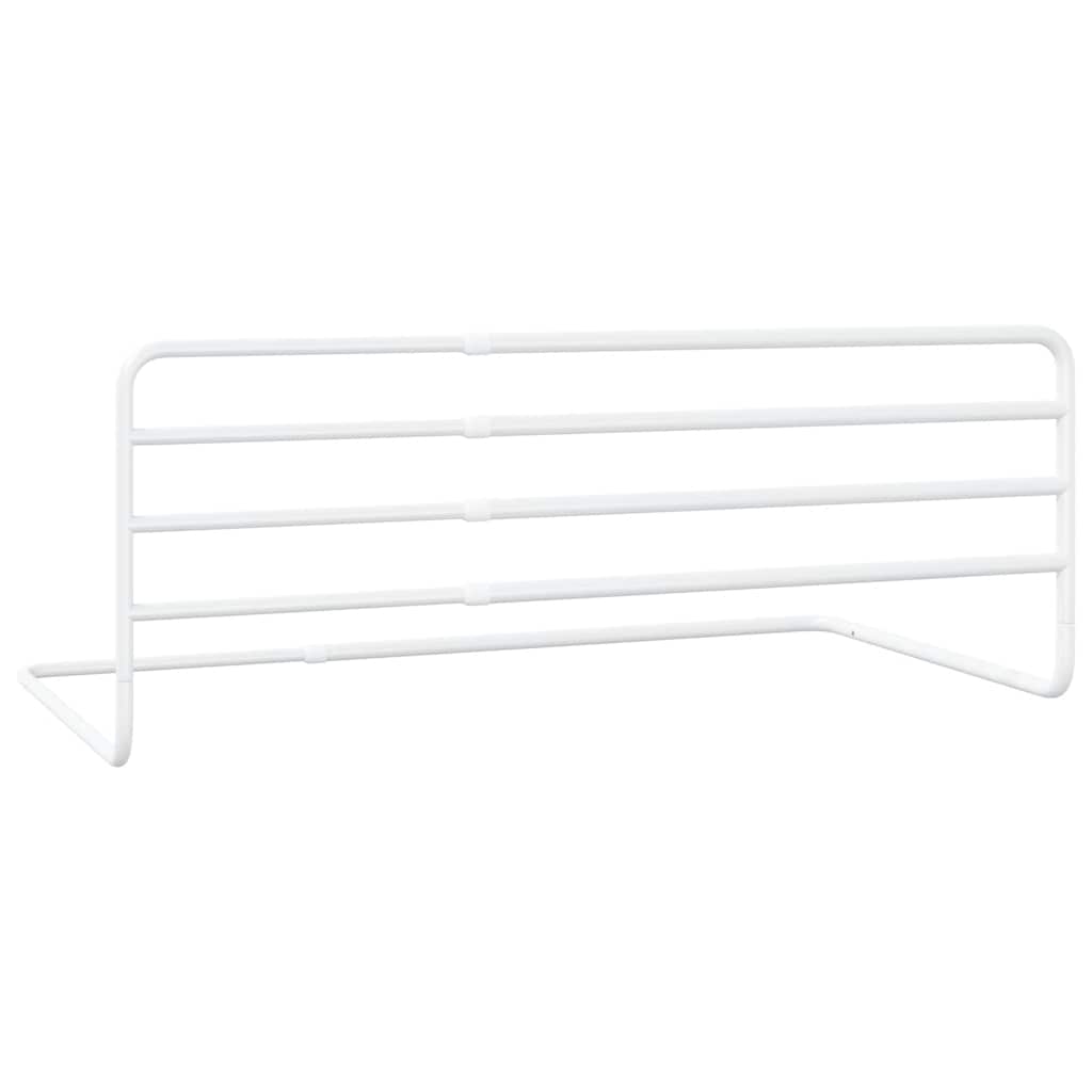 Kleinkind-Bettschutzgitter Weiß (76-137)X55 Cm Eisen