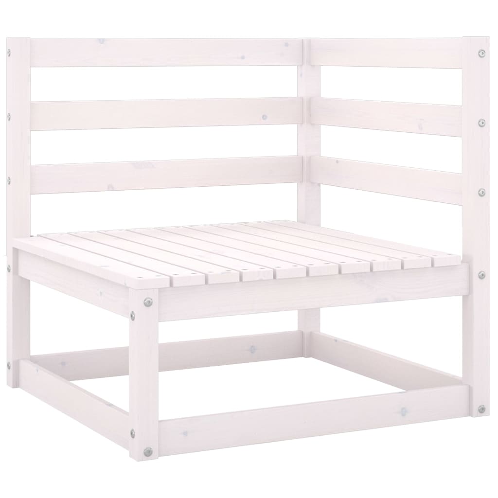 2-Tlg. Garten-Lounge-Set Mit Kissen Kiefer Massivholz
