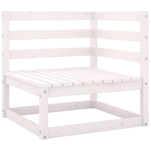 2-Tlg. Garten-Lounge-Set Mit Kissen Kiefer Massivholz