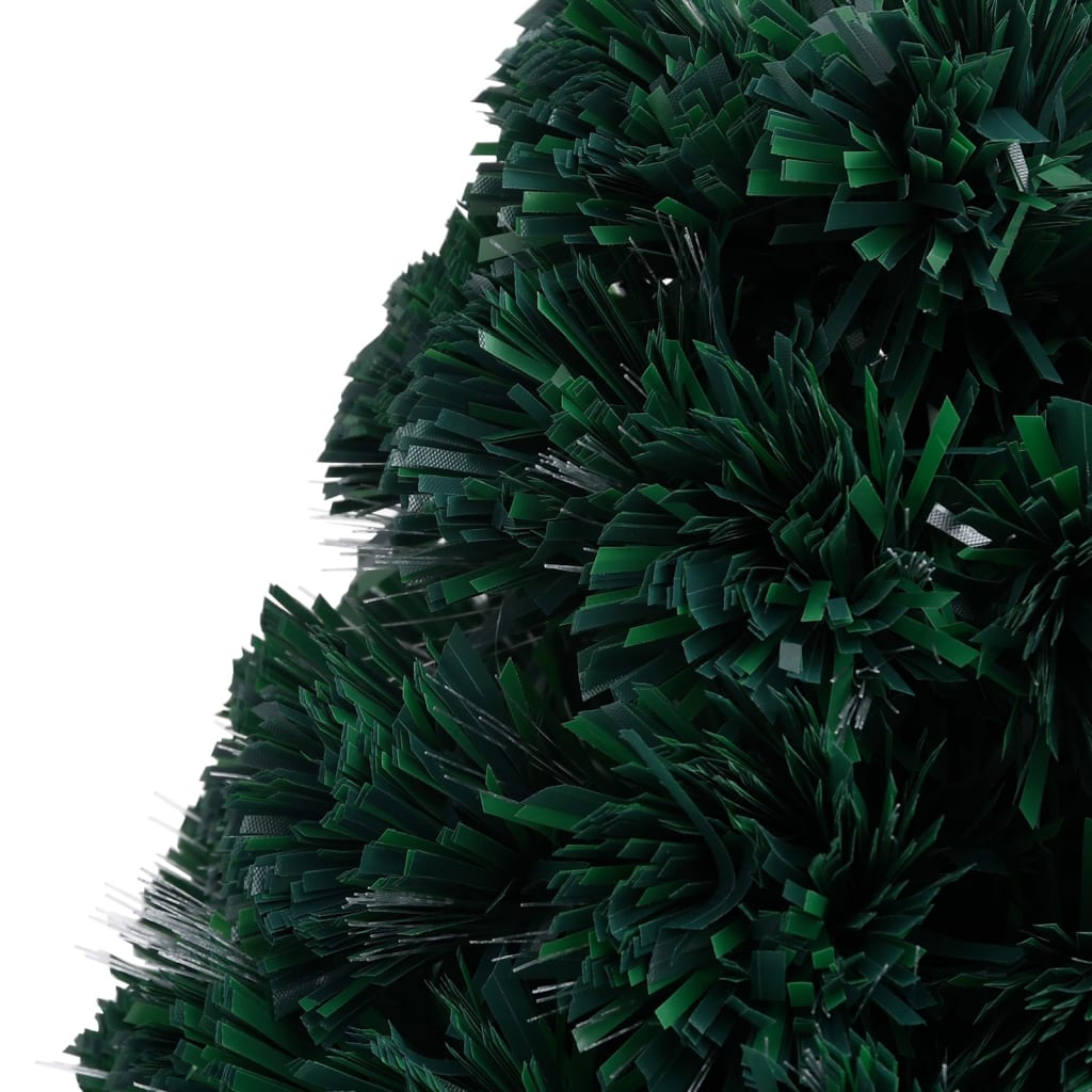 Vorbeleuchteter Weihnachtsbaum Mit Ständer Und Led 64 Cm Glasfaser