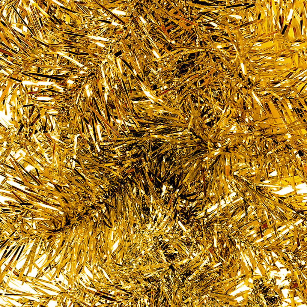 Weihnachtsgirlande Mit Led En Gold