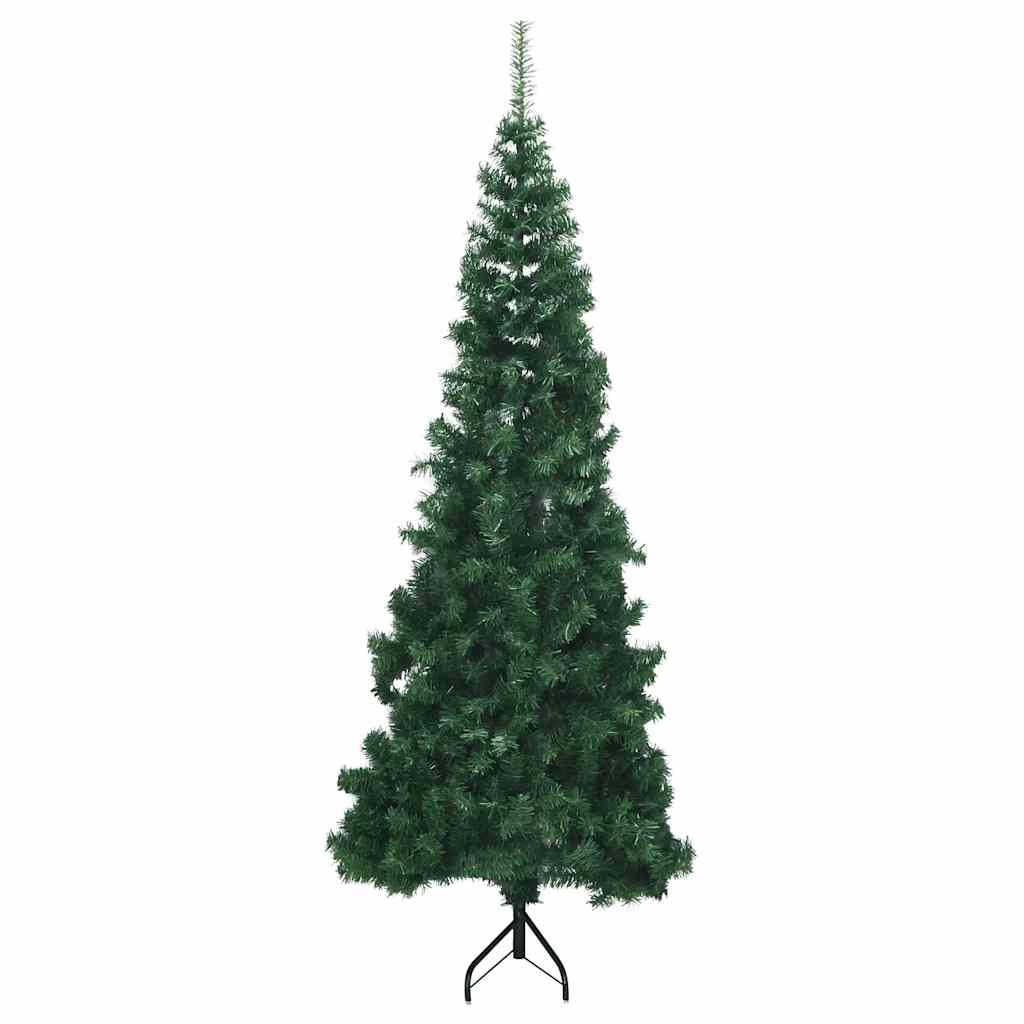 Künstlicher Eck-Weihnachtsbaum 210 Cm Pvc Grün