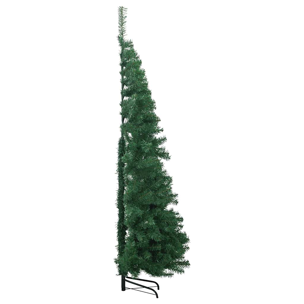 Künstlicher Eck-Weihnachtsbaum 210 Cm Pvc Grün