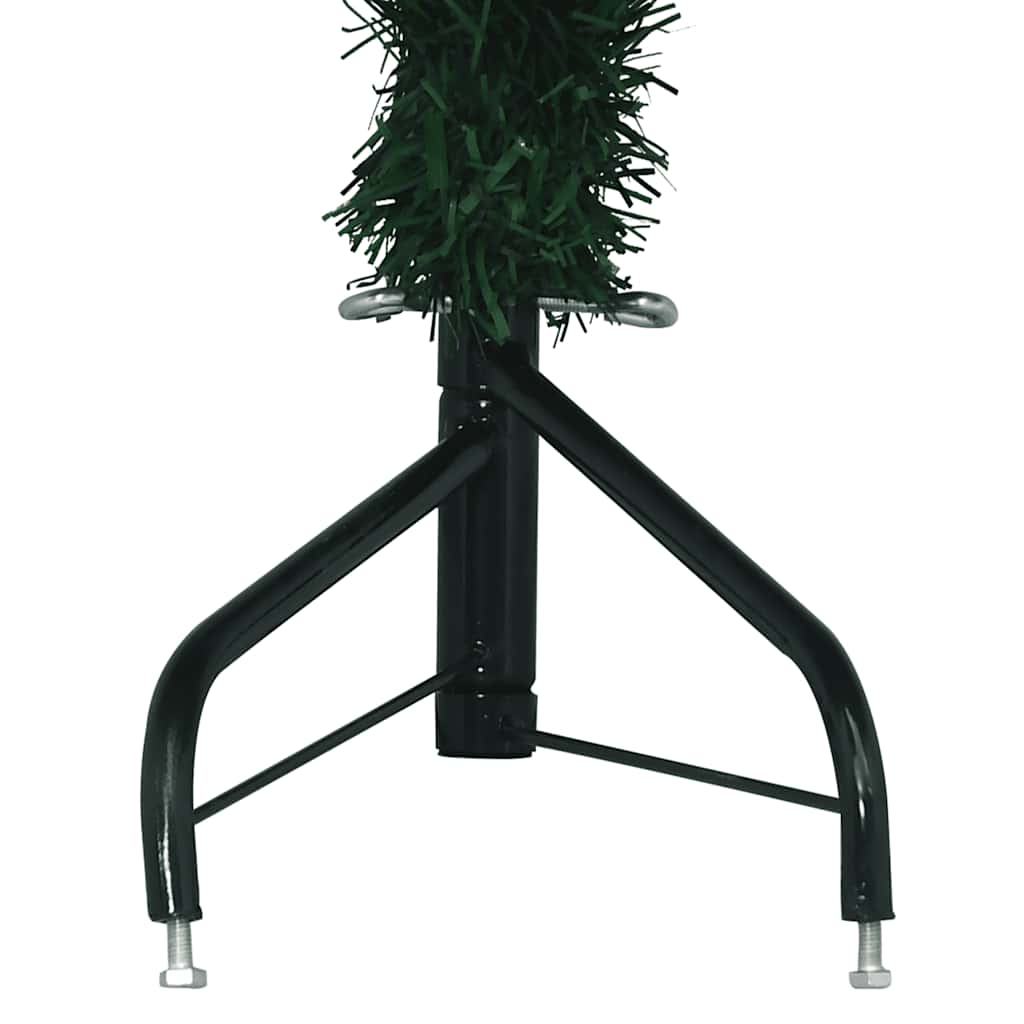 Künstlicher Eck-Weihnachtsbaum 210 Cm Pvc Grün