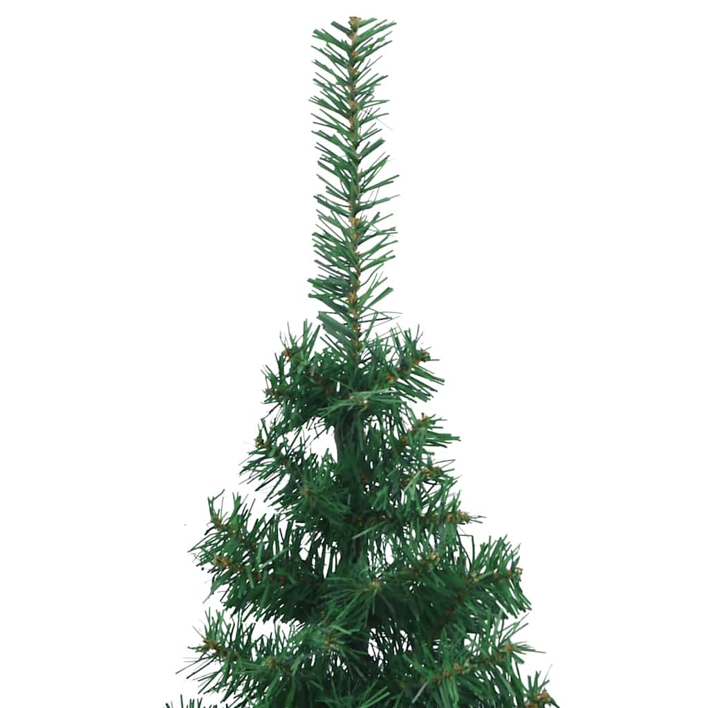 Künstlicher Eck-Weihnachtsbaum 210 Cm Pvc Grün