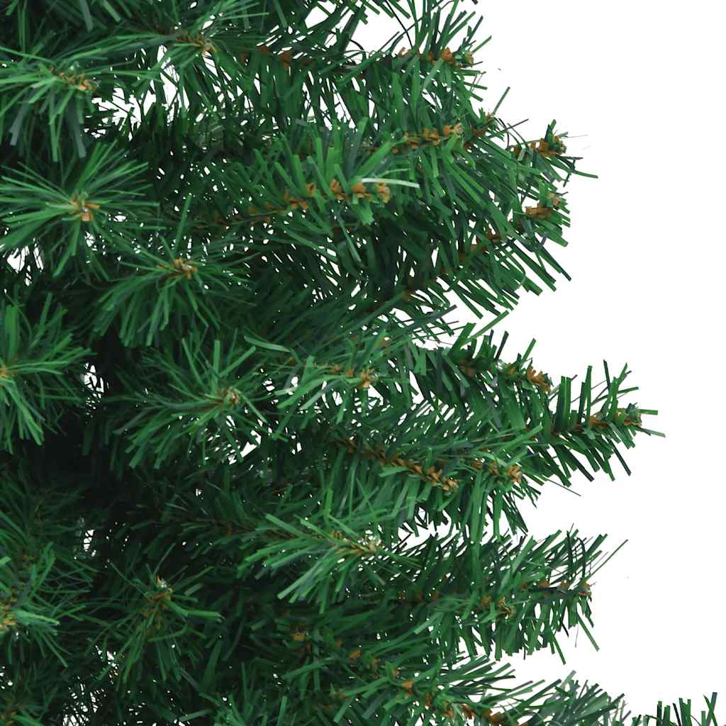 Künstlicher Eck-Weihnachtsbaum 210 Cm Pvc Grün