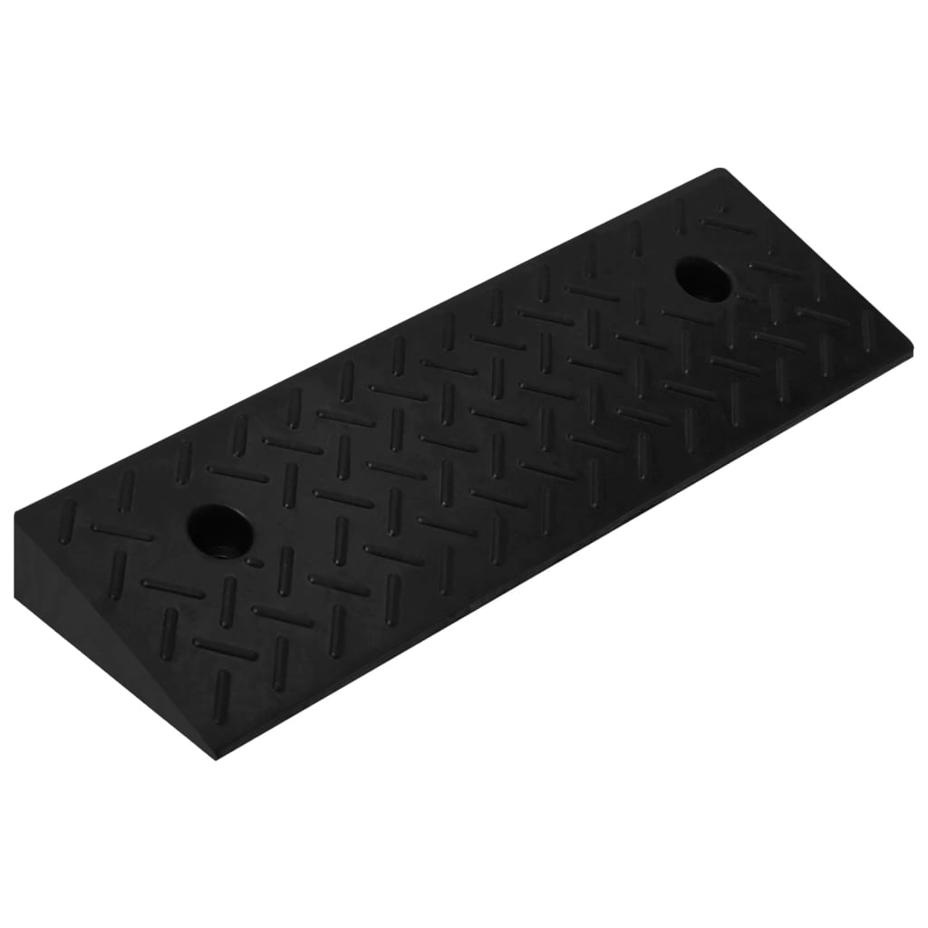 Bordsteinrampen 2 Stk. 50X17,5X5 Cm Gummi
