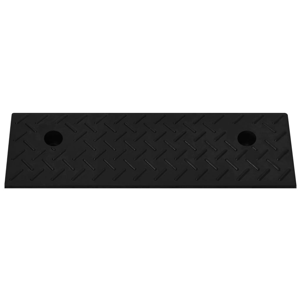 Bordsteinrampen 2 Stk. 50X17,5X5 Cm Gummi