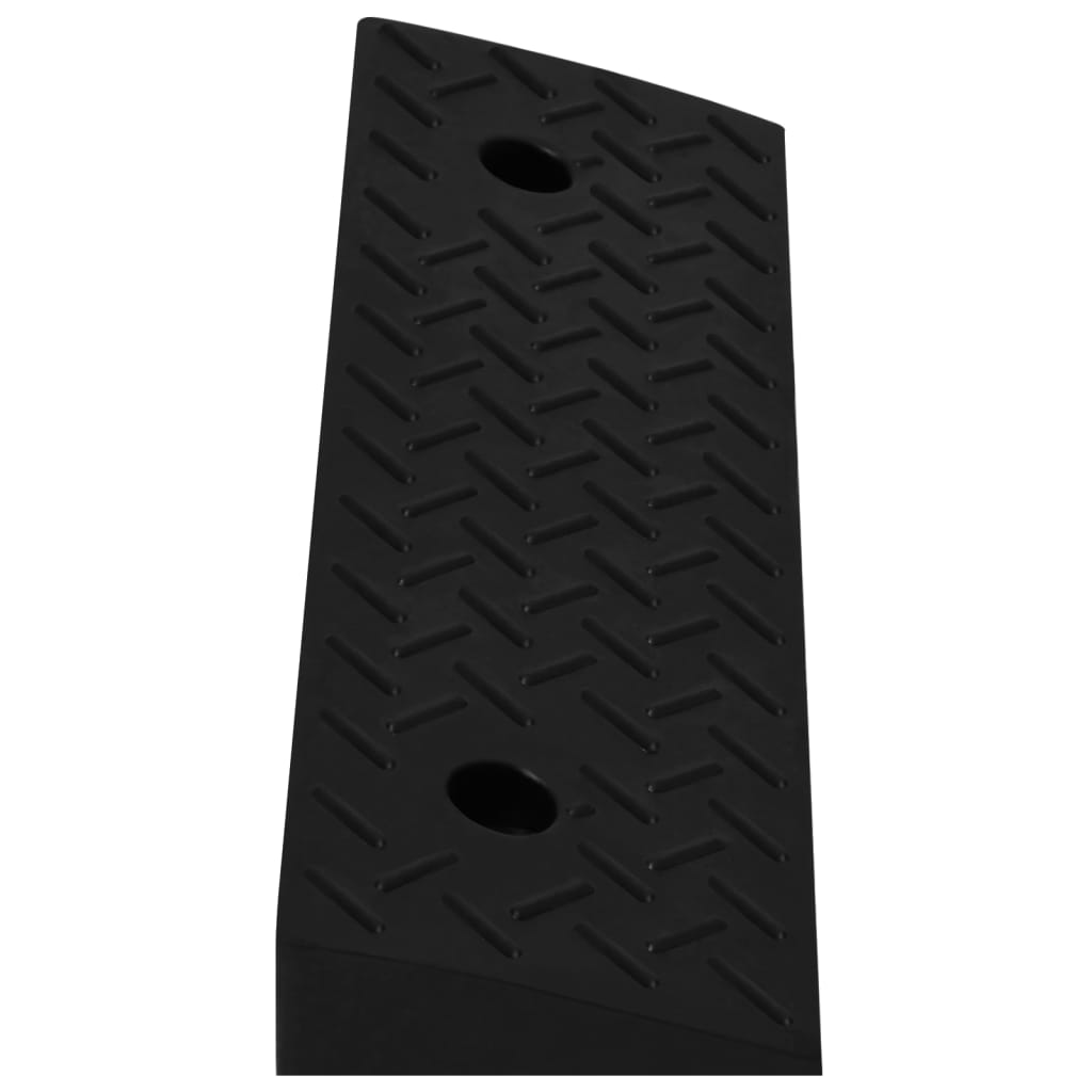Bordsteinrampen 2 Stk. 50X17,5X5 Cm Gummi