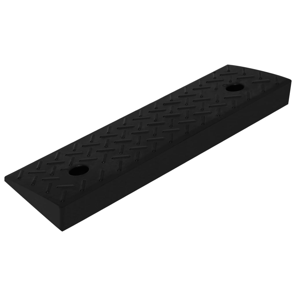 Bordsteinrampen 2 Stk. 50X17,5X5 Cm Gummi